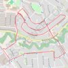 Walk around Vaudreuil neighbourhoods GPS track, route, trail