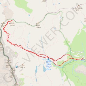 Monte Meidassa GPS track, route, trail