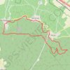 Entre Vignes et Faux en forêt de Verzy GPS track, route, trail