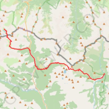 Traversée des Pyrénées - Étape 18 GPS track, route, trail