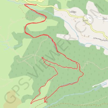 Forêt de Sauzet GPS track, route, trail
