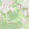 Monts de Guéret - Sainte-Feyre GPS track, route, trail