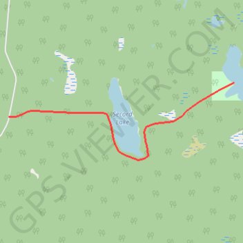 Gluten Lake Trail GPS track, route, trail