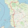 Voie 2DB-T01 - St-Martin-de-Varreville - Avranches GPS track, route, trail