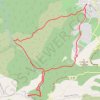 Les sources de l'Huveaune en partant de Nans-les-Pins GPS track, route, trail