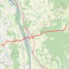 18 Sancergues-Mauvrain: 25.50 km GPS track, route, trail