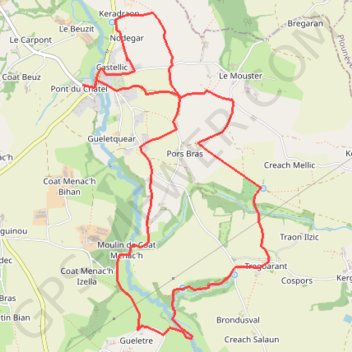 Source de Kéroum GPS track, route, trail