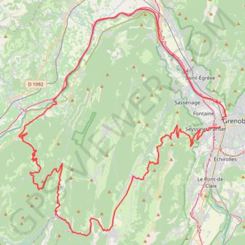 Col du Mont Noir GPS track, route, trail