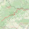 GR53 De Wissembourg à La Petite-Pierre (Bas-Rhin) GPS track, route, trail
