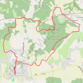 Galop Romain GPS track, route, trail
