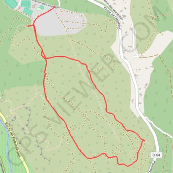 Plateau ventabren par laure et rémy GPS track, route, trail