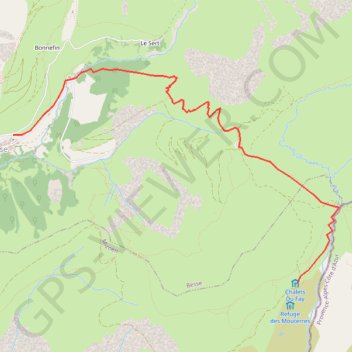 TO J1 Besse-Mouterre-16382452 GPS track, route, trail