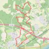 Rando des Troglogytes à Langeais (37) Circuit pédestre GPS track, route, trail