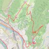 Boucle pédestre de la Balme au Mont Jalla GPS track, route, trail