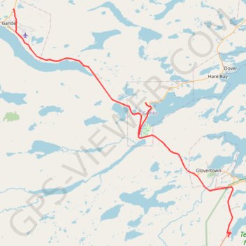 Gander - Mallorytown GPS track, route, trail