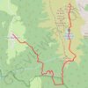Bornes - Crêt des Mouches GPS track, route, trail