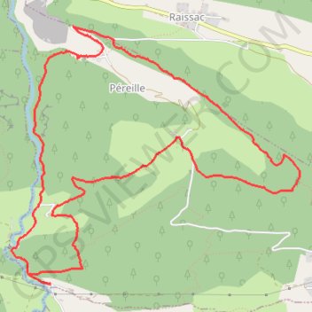 Gorges de Péreille GPS track, route, trail