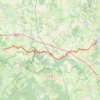 23 Cussy les Forges-Semur en Auxois: 31.20 km GPS track, route, trail