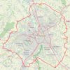 Un tour de Toulouse GPS track, route, trail