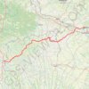 Via Podiensis de Moissac à Aire-sur-l'Adour GPS track, route, trail