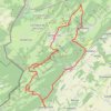 Suchet - Aiguilles de Baulmes - Chasseron GPS track, route, trail