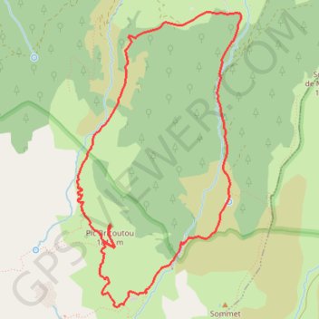 Pic-bricoutou GPS track, route, trail