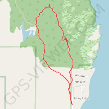 Ludington Park Loop GPS track, route, trail