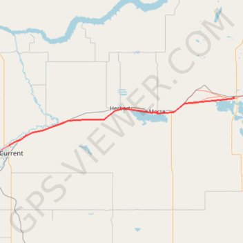 Swift Current - Chaplin GPS track, route, trail