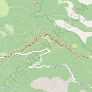 Cabane Neuve GPS track, route, trail