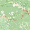 Descente vtt ventoux Sud GPS track, route, trail