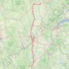 Itinéraire de Losne à Privas GPS track, route, trail