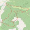 Les Aiguières et la côte d'Allègre GPS track, route, trail