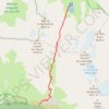 Tour de l'Oisans - Valsenestre au refuge de la Muzelle GPS track, route, trail