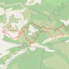 Forêt de Font Blanche GPS track, route, trail