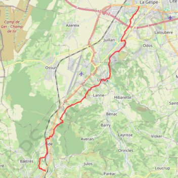 Le Chemin Vert GPS track, route, trail